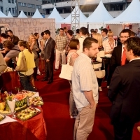 DISTI Cocktail Reception, Festival Square, Sarajevo Film Festival, 2014 (C) Obala Art Centar