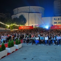 Screening of RICKI AND THE FLASH at HT Eronet Open Air Cinema, 21. Sarajevo Film Festival, 2015 (C) Obala Art Centar