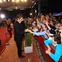 Benicio Del Toro, A PERFECT DAY, Open Air, Red Carpet, National Theatre, 21. Sarajevo Film Festival, 2015 (C) Obala Art Centar
