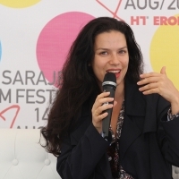 Evangelina Kranioti, Docu Corner, Festival Square, 21. Sarajevo Film Festival, 2015 (C) Obala Art Centar