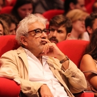 Elia Suleiman, Doha Film Institute Artistic Advisor, at screening of ARARAT, by Atom Egoyan, Tribute To... Programme, Cinema Meeting Point, 21. Sarajevo Film Festival, 2015 (C) Obala Art Centar