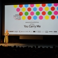 Elma Tataragić, Screening of YOU CARRY ME, In Focus, National Theatre, 21. Sarajevo Film Festival, 2015 (C) Obala Art Centar