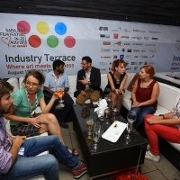 Industry Terrace Cocktail Party, Hotel Europe, 21. Sarajevo Film Festival, 2015 (C) Obala Art Centar