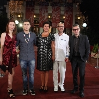 Cast and crew of the film THESE ARE THE RULES, Red Carpet, National Theatre, 21. Sarajevo Film Festival, 2015 (C) Obala Art Centar