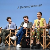 Cast and crew of the film A DECENT WOMAN, Competition Programme Preview Screening, National Theatre, 22. Sarajevo Film Festival, 2016 (C) Obala Art Centar