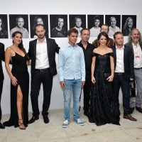 Cast and crew of the film THE BLACK PIN, Competition Program – Feature Film, Photo Call, National Theatre, 22. Sarajevo Film Festival, 2016 (C) Obala Art Centar