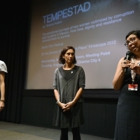 Screening of the film TEMPESTAD, Kinoscope, Meeting Point Cinema, 22. Sarajevo Film Festival, 2016 (C) Obala Art Centar