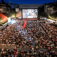 Screening of BABY DRIVER, Open Air Programme, Raiffeisen Open Air Cinema, 23. Sarajevo Film Festival, 2017 (C) Obala Art Centar