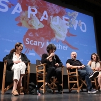 Cast and crew of SCARY MOTHER, Competition Programme Press Conference, Competition Programe - Feature Film, National Theatre, 23. Sarajevo Film Festival, 2017 (C) Obala Art Centar