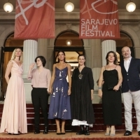 Cast and Crew of SCARY MOTHER, Competition Programme – Feature Film, Competition Programme, Red Carpet, 23. Sarajevo Film Festival, 2017 (C) Obala Art Centar
