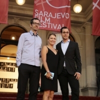 Samo Seničar, Greta Akcionaitė and Jan Makosch, CICAE Jury Members, Red Carpet, 23. Sarajevo Film Festival, 2017 (C) Obala Art Centar