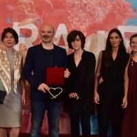 SCARY MOTHER, HEART OF SARAJEVO FOR BEST FEATURE FILM, Competition Programme - Feature Film, Photo Call, Sarajevo Film Festival Awards Ceremony, Festival Square, 23. Sarajevo Film Festival, 2017 (C) Obala Art Centar 