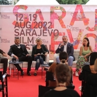 Crew: The Hollow, Avant Premiere Series Premiere Series Press Corner, Festival Square, 28th Sarajevo Film Festival, 2022 (C) Obala Art Centar