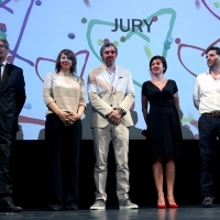 Jury Members, Competition Programme Feature Film, Opening Ceremony, National Theatre, 2013, © Obala Art Centar