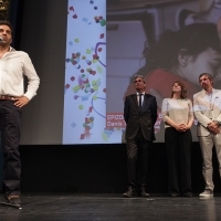 Danis Tanović, President of the Jury for Competition Programme Feature Film, Opening Ceremony, National Theatre, 2013, © Obala Art Centar