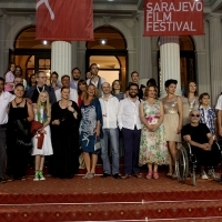 Crew of the film A STRANGER, Red Carpet, 2013, © Obala Art Centar