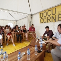 DocuCorner, Live Forum, Festival Square, 2013, © Obala Art Centar 