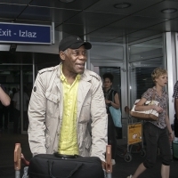 Danny Glover in Sarajevo, Airport, 19th Sarajevo Film Festival, 2013, © Obala Art Centar