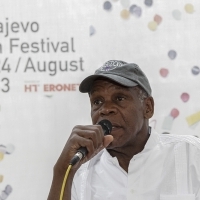 Coffe with ..., Actor Danny Glover, Katrin Cartlidge Foudation, Festival Square, 2013, © Obala Art Centar
