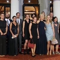 Crew of the film TALEA, Competition Programe Feature Film, 19th Sarajevo Film Festival, Red Carpet, 2013, © Obala Art Centar