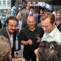 Festival Drink with Doha Film Institute, Industry Terace, 19th Sarajevo Film Festival, 2013, © Obala Art Centar 
