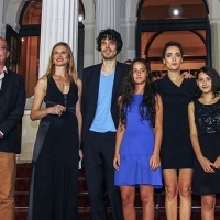 Crew of the film IN BLOOM, Red Carpet, 19th Sarajevo Film Festival, 2013, © Obala Art Centar