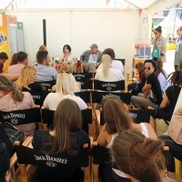 DocuCorner - Live Forum, Festival Square, Sarajevo Film Festival, 2014 (C) Obala Art Centar