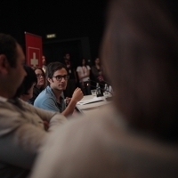 Panel POINT OF NO RETURN, Human Rights Day, Cinema City Multiplex, Sarajevo Film Festival, 2014 (C) Obala Art Centar