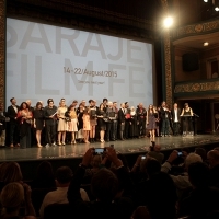Recipients of Festival Awards, Festival Awards Ceremony, National Theatre, Sarajevo Film Festival, 2014 (C) Obala Art Centar
