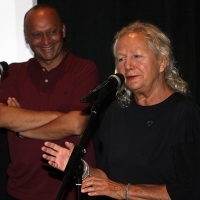 Mirsad Purivatra, Agnès B., Screening of My Name Is Hmmm...Cinema City Multiplex, Sarajevo Film Festival, 2014 (C) Obala Art Centar  