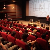 Opening of the 8th Talents Sarajevo, Conversation with Gael García Bernal, Meeting Point Cinema, Sarajevo Film Festival, 2014 (C) Obala Art Centar  