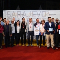 Sarajevo Film Festival Partner's Awards Recipients, Festival Square, Sarajevo Film Festival, 2014 (C) Obala Art Centar