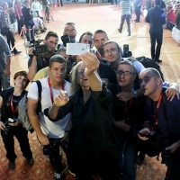 Annie Leibovitz at the Red Carpet, National Theatre, Sarajevo Film Festival, 2014 (C) Obala Art Centar