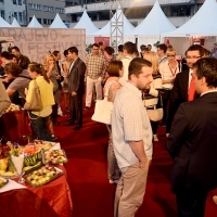 DISTI Cocktail Reception, Festival Square, Sarajevo Film Festival, 2014 (C) Obala Art Centar