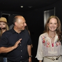 Mirsad Purivatra - Director of the Sarajevo Film Festival with Melissa Leo, Special screening of the film THE FIGHTER, Cinema City Multiplex, Sarajevo Film Festival, 2014 (C) Obala Art Centar