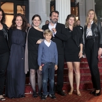 Cast and crew of the film WHITE GOD, Red Carpet Ceremony, National Theatre, Sarajevo Film Festival, 2014 (C) Obala Art Centar 