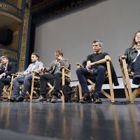 Cast and crew from film LAND OF STORMS, Press Conference, National Theatre, Sarajevo Film Festival, 2014 (C) Obala Art Centar