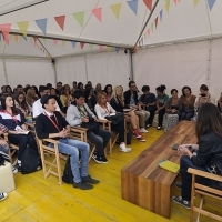 DocuCorner - Live Forum, Festival Square, Sarajevo Film Festival, 2014 (C) Obala Art Centar