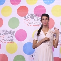 Deniz Gamze Ergüven, MUSTANG, HEART OF SARAJEVO FOR BEST FEATURE FILM, COMPETITION PROGRAMME – FEATURE FILM, National Theatre, 21. Sarajevo Film Festival, 2015 (C) Obala Art Centar
