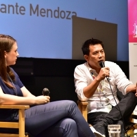 Conversation with the director of the film, Brillante Mendoza, moderated by Vanja Kaluđerčić, Short Films Programmer and Minimarket Manager, Talents Sarajevo 2015, 21. Sarajevo Film Festival, 2015 (C) Obala Art Centar