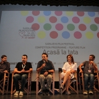 Competition Programme Press Conference BACK HOME, National Theatre, 21. Sarajevo Film Festival, 2015 (C) Obala Art Centar