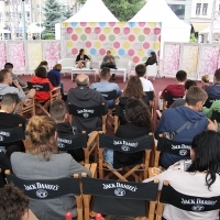 Docu Corner, Festival Square, 21. Sarajevo Film Festival, 2015 (C) Obala Art Centar