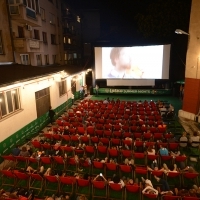 Screening of COBAIN: MONTAGE OF HECK, Laško Summer Nights, 21. Sarajevo Film Festival, 2015 (C) Obala Art Centar