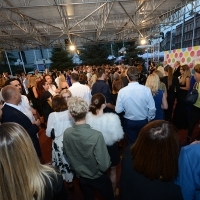 Welcome Drink, Festival Square, 21st Sarajevo Film Festival, 2015 (C) Obala Art Centar