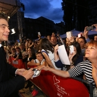 Benicio Del Toro, A PERFECT DAY, Open Air, Red Carpet, National Theatre, 21. Sarajevo Film Festival, 2015 (C) Obala Art Centar