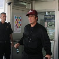 Actor Benicio Del Toro, A PERFECT DAY, Sarajevo International Airport, 21. Sarajevo Film Festival, 2015 (C) Obala Art Centar