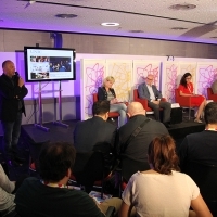 European Film Forum Cinema exhibition sector: Opportunities and challenges in Southeast Europe, Regional Forum, Hotel Europe, 21. Sarajevo Film Festival, 2015 (C) Obala Art Centar