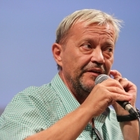 Actor Emir Hadžihafizbegović, Competition Programme Press Conference OUR EVERYDAY LIFE, National Theatre, 21. Sarajevo Film Festival, 2015 (C) Obala Art Centar