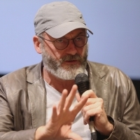 Q&A with Liam Cunningham, THE CHILDHOOD OF A LEADER, moderated by Cat Willers, Katrin Cartlidge Foundation, Talents Sarajevo, Meeting Point Cinema, 22. Sarajevo Film Festival, 2016 (C) Obala Art Centar