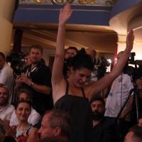 Teona S Mitevska, GOD EXISTS, HER NAME IS PETRUNIJA, EURIMAGES COPRODUCTION DEVELOPMENT AWARD, Sarajevo Film Festival Awards Ceremony, National Theatre, 21. Sarajevo Film Festival, 2015 (C) Obala Art Centar